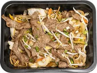 mit Bio-Rindfleisch